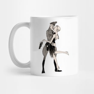 German soldier in love with cabaret dancer Mug